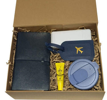 The Blue and Yellow Travel Gift Box