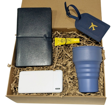 The Blue and Yellow Travel Gift Box