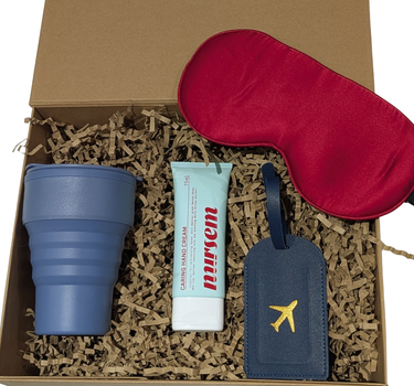 Luxury Blue & Red Travel Gift Box
